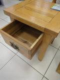 Oak Bedside Cabinet - HHA1024